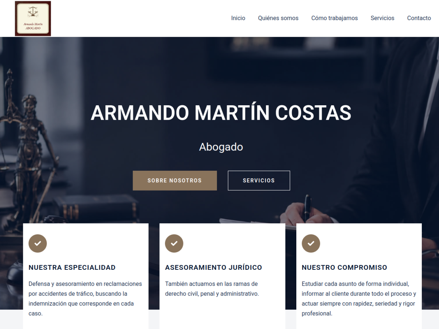 Web de A. Mart&iacute;n Costas