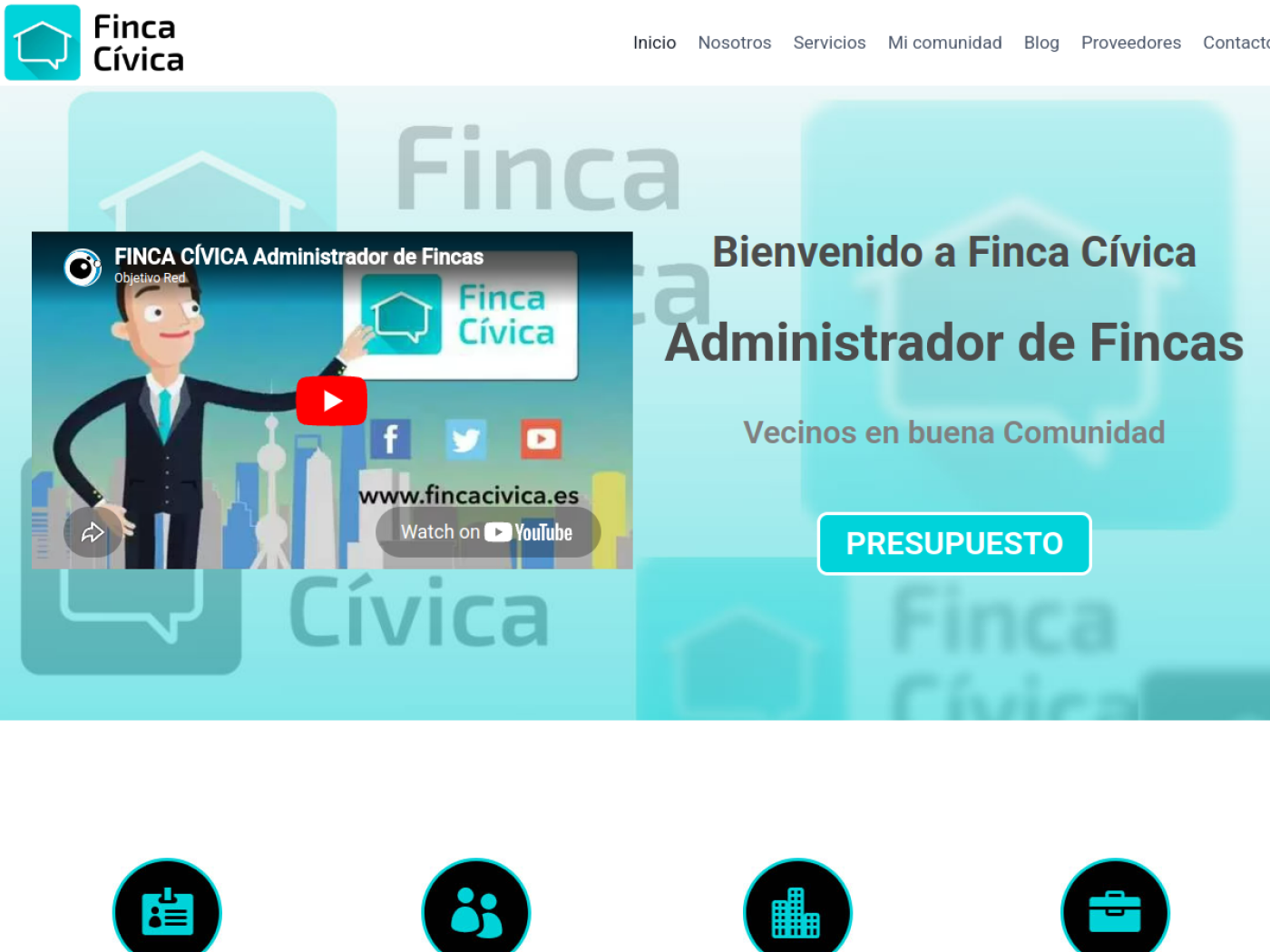 Web de Finca C&iacute;vica