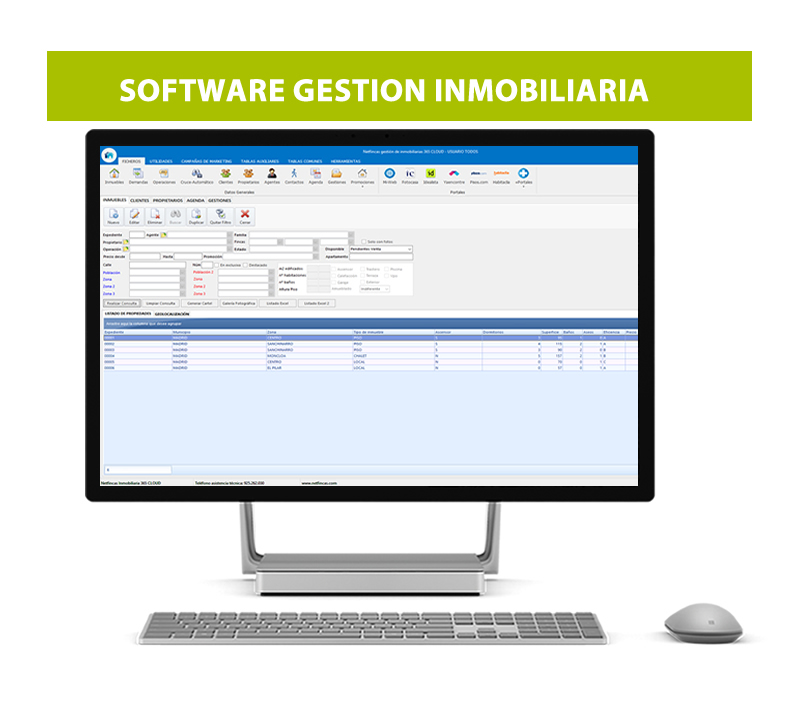 NetFincas Inmobiliaria: software para agencias inmobiliarias