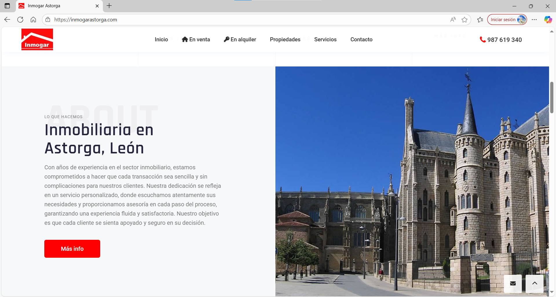 Inmogar Astorga — caso real